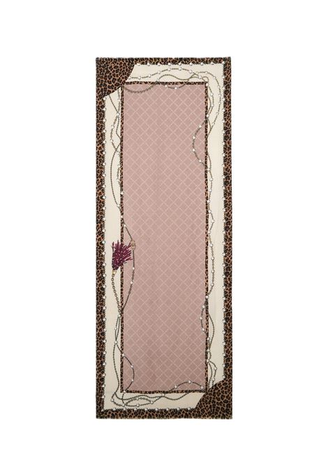 foulard animalier rosa LIU JO | 2F5081T0300PEARLS.ANIMAL-00005